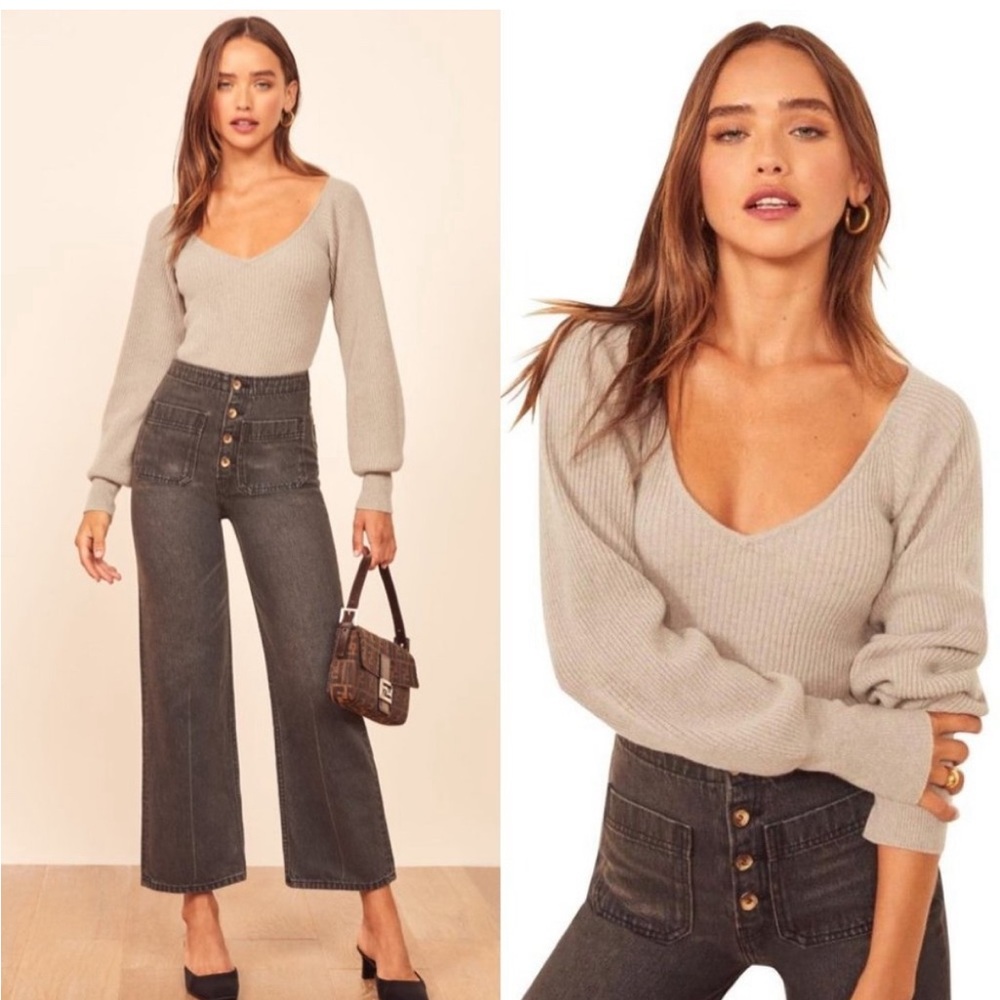 Reformation cashmere sweater
